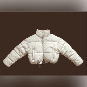 Cream Puffer Jacket